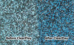 ClearPlay water based clear surface coating