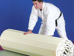 roll up martial arts mats